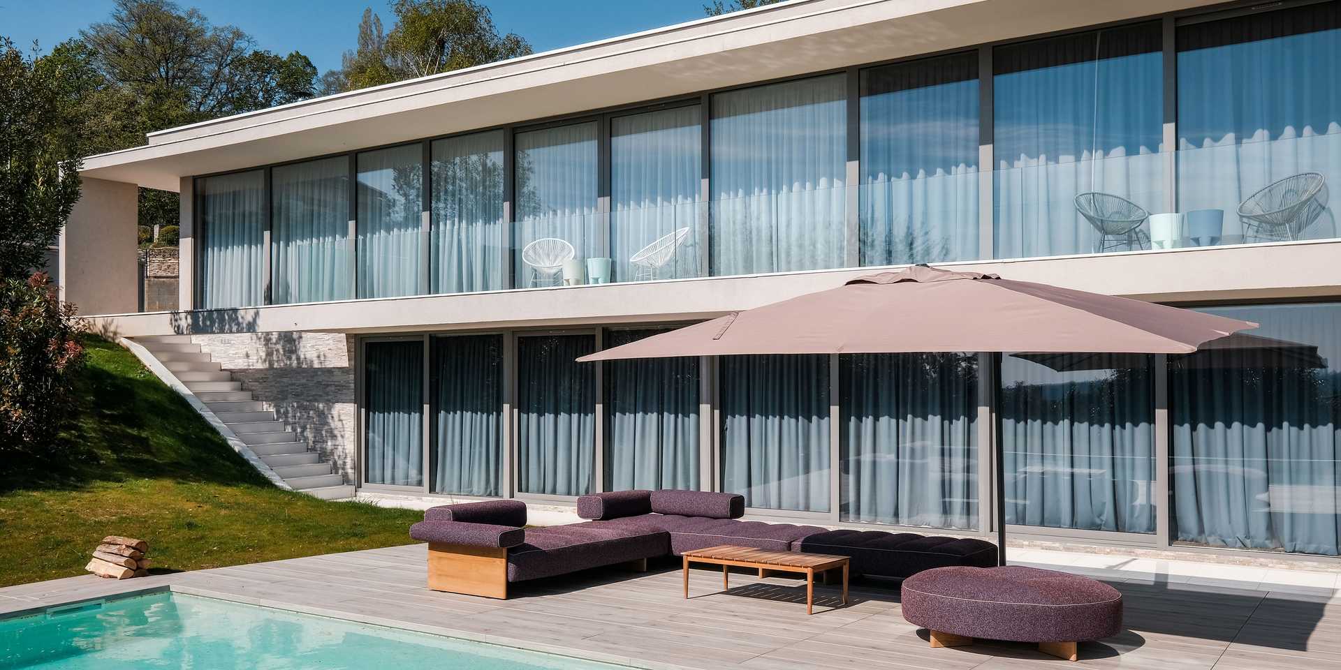 Villa contemporaine conçu par un architecte basé à Toulon